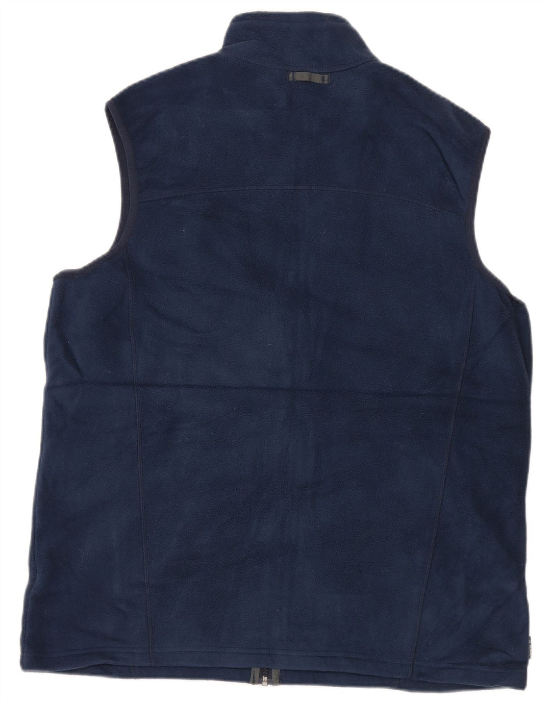 Gilet pentru bărbați din lână Eddie Bauer UK 40, mare, albastru, poliester