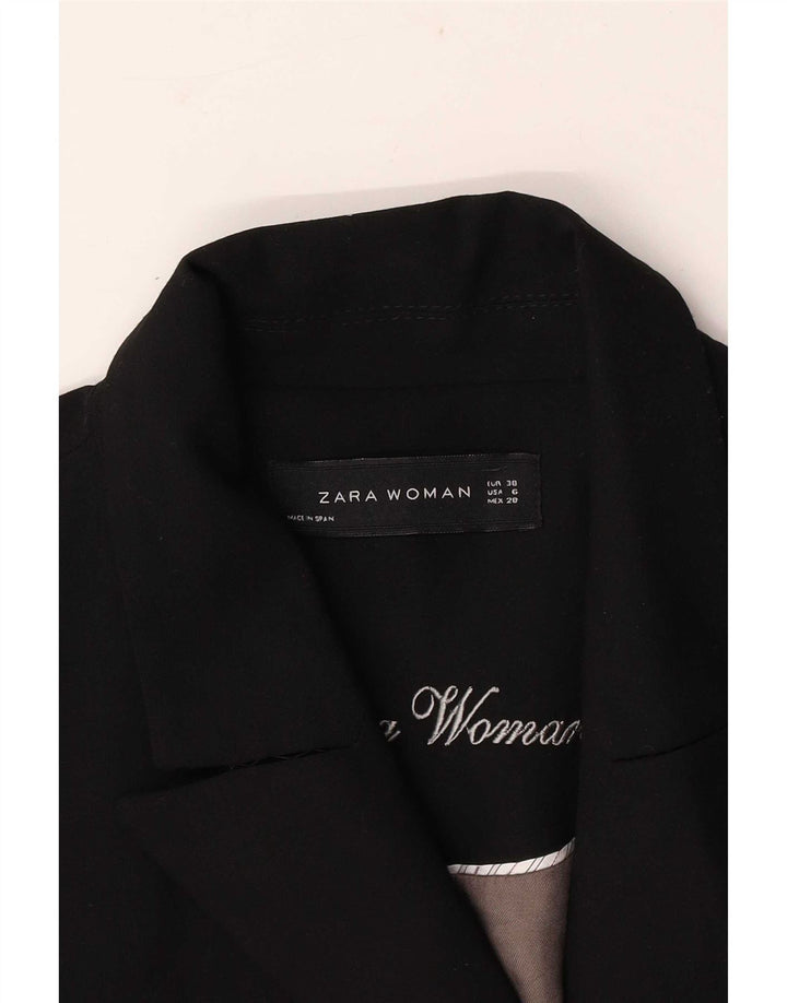Jachetă Blazer Femei Zara 1 Buton EU 38 Mic Negru