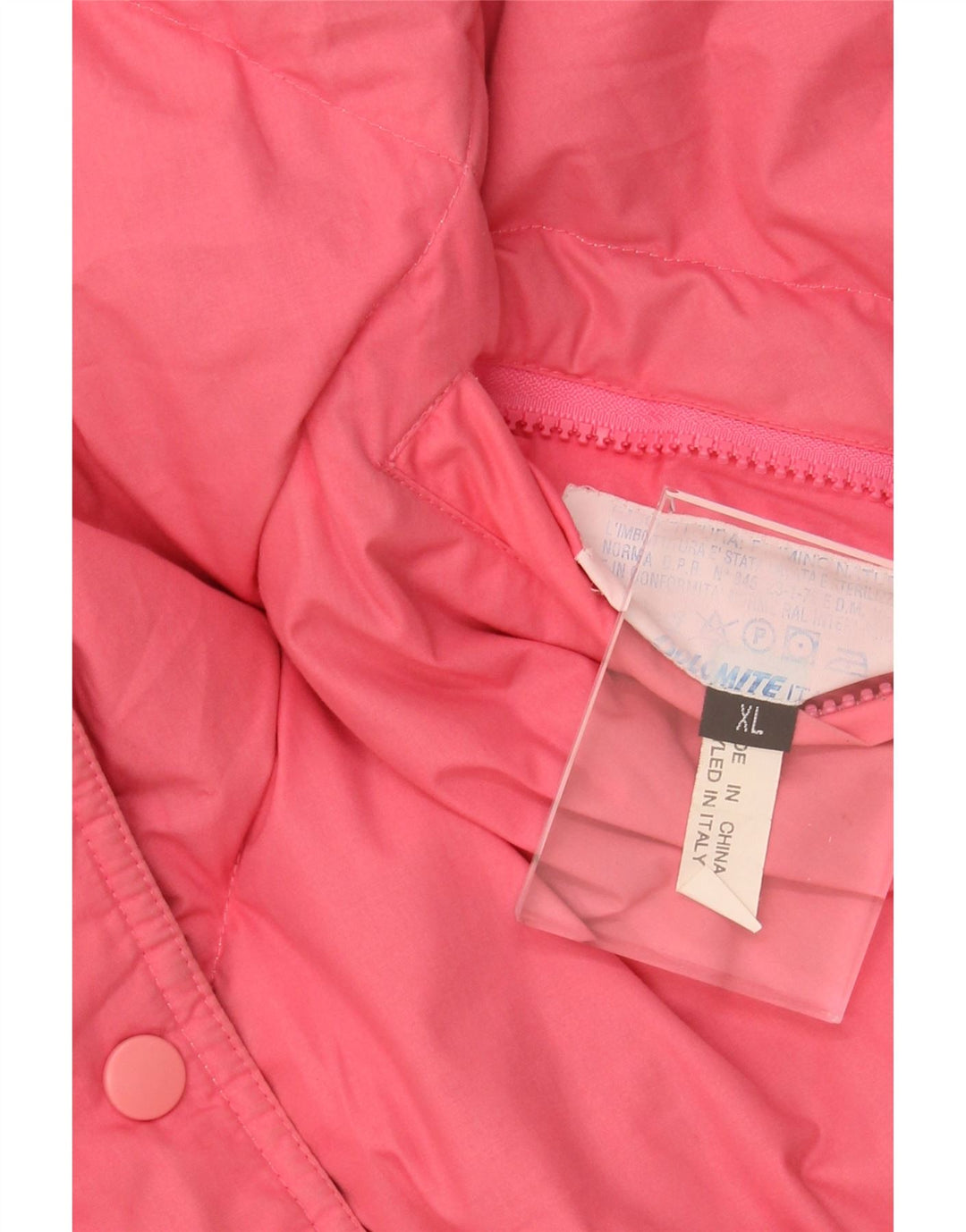 DOLOMITE Womens Hooded Reversible Padded Jacket UK 18 XL Pink