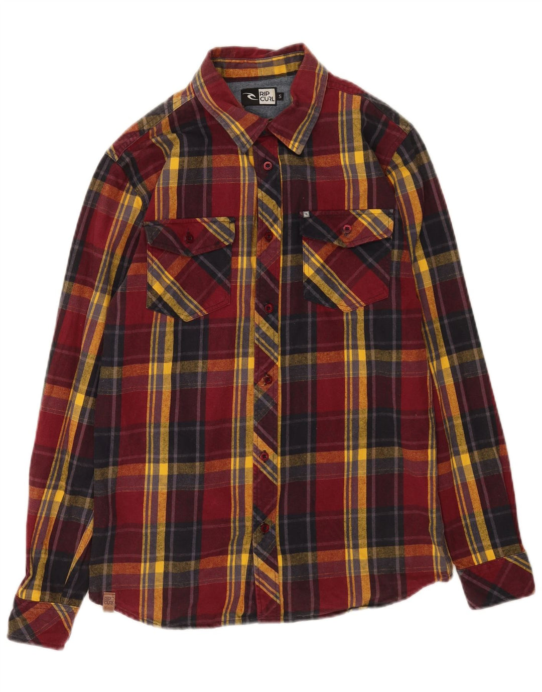 Cămașă pentru bărbați Rip Curl Flannel Small Red Check