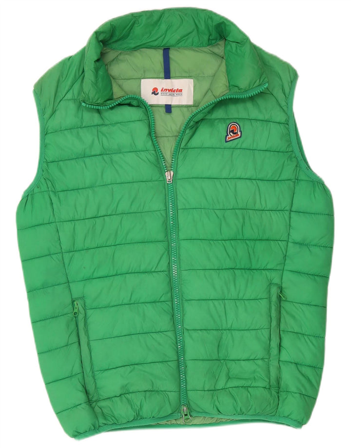 Gilet căptușit pentru bărbați Invicta UK 42 XL, verde, poliamidă