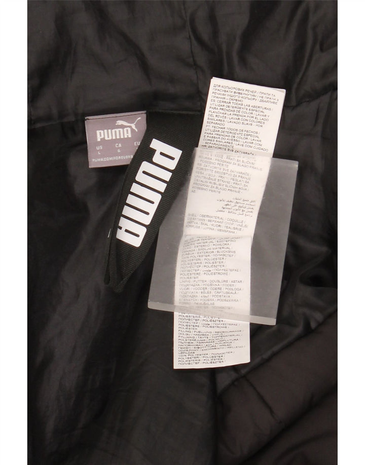 Jachetă căptușită cu glugă Puma pentru femei UK 16 Poliester negru mare