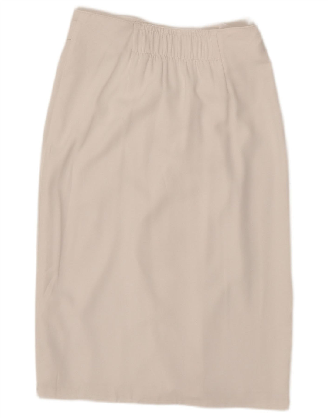 MARKS & SPENCER Fusta dreaptă pentru femei UK 12 Medium W30 Poliester alb