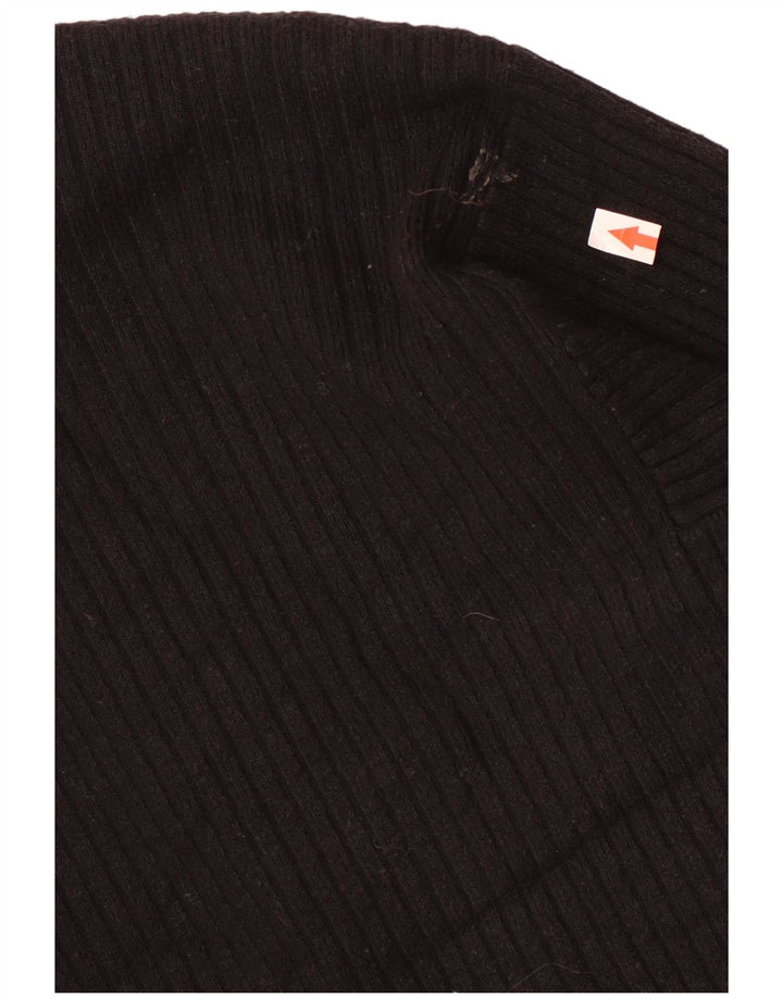 Marks & Spencer Pulover cardigan deschis Per Una pentru femei UK 16 Large Black