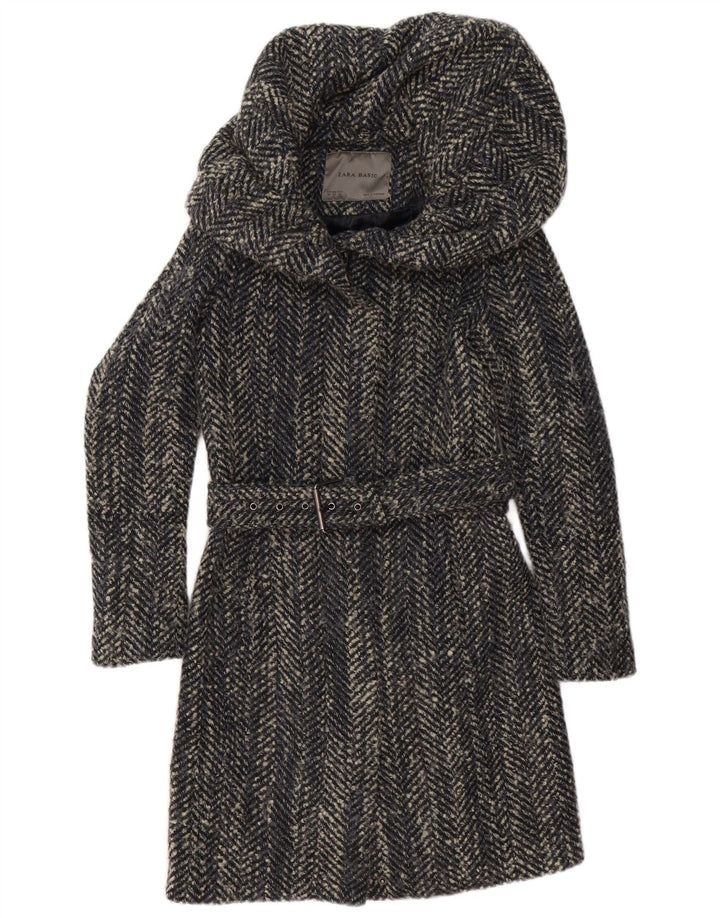 Pardesiu pentru femei Zara UK 6 XS Gri din poliester