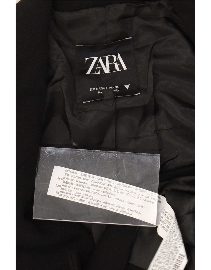 Jachetă Bolero pentru femei Zara UK 10 Mic Negru Poliester