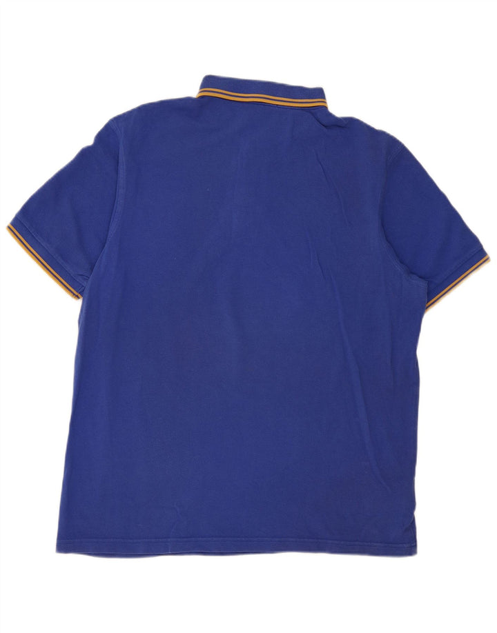 Cămașă polo Fred Perry pentru bărbați, XL, bumbac, albastru