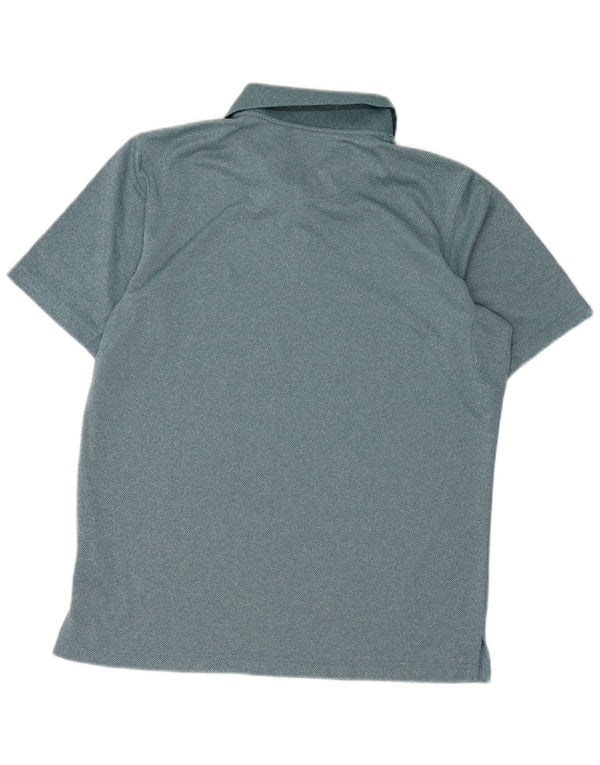 Tricou polo Columbia pentru bărbați, poliester verde mediu