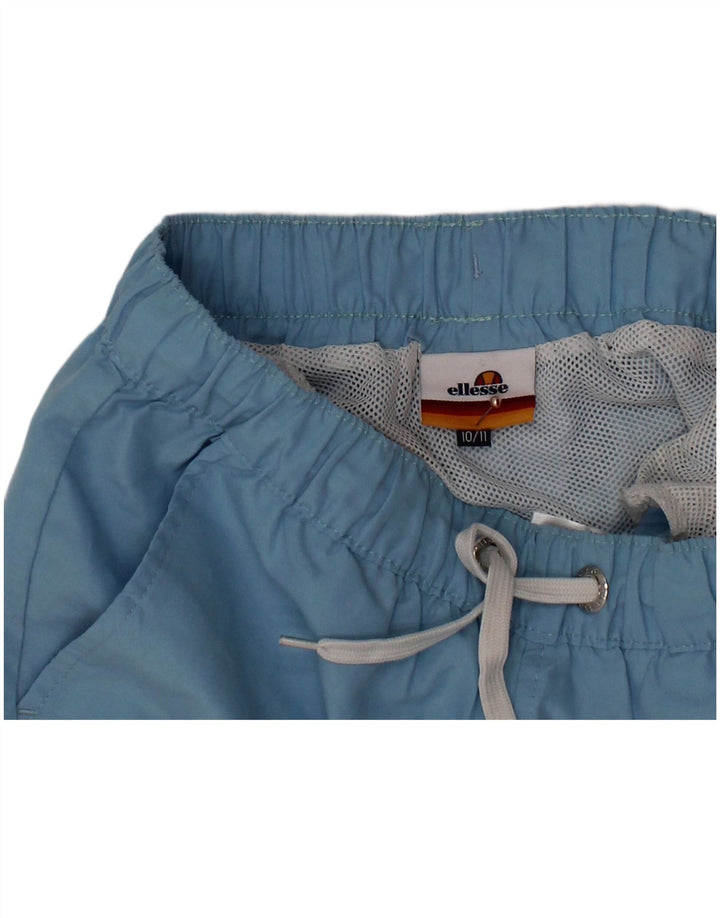 Pantaloni scurți de înot cu grafic ELLESSE pentru băieți 10-11 ani poliester albastru