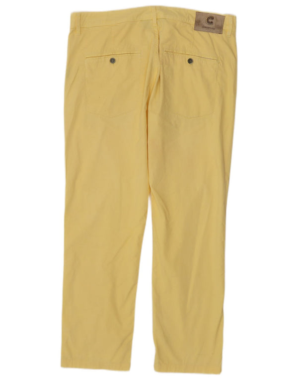 Ar and J. Pantaloni chino drepți pentru bărbați W36 L28 galbeni