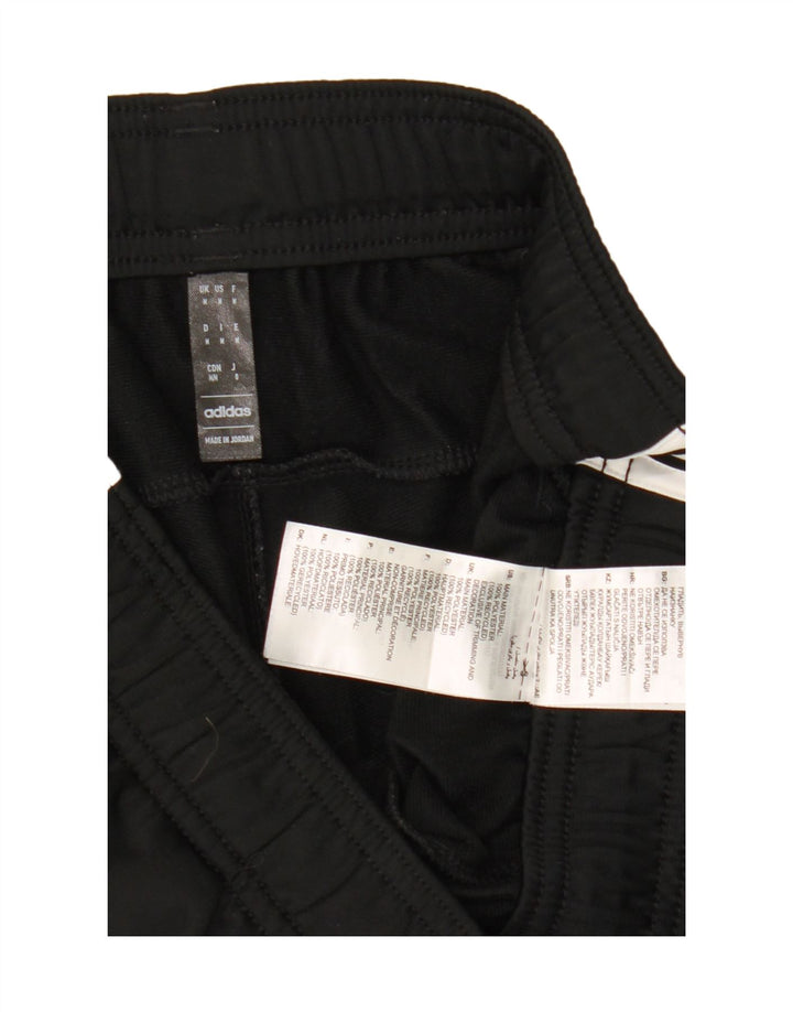 Pantaloni de trening Adidas pentru bărbați Joggeri poliester mediu negru