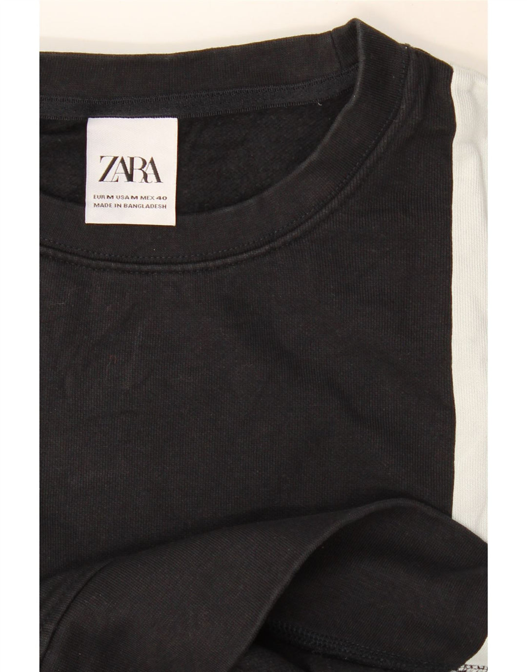 Pulover pentru bărbați Zara Pulover Medium Black Colorblock