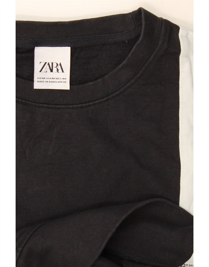 Pulover pentru bărbați Zara Pulover Medium Black Colorblock