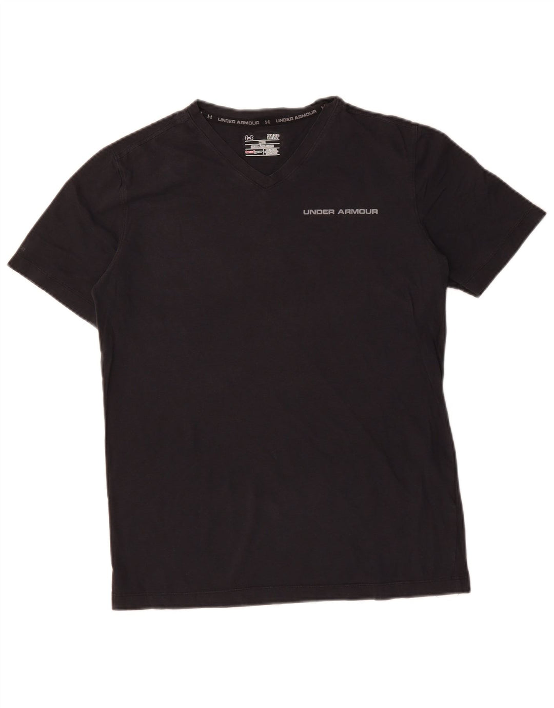 UNDER ARMOUR Bărbați Heat Gear Tricou Top Mic Negru