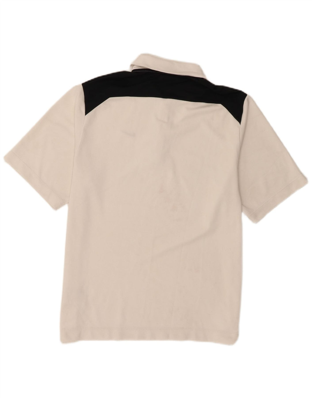 Tricou polo Nike pentru bărbați Marea Britanie 38/41 Poliester color bloc alb mediu