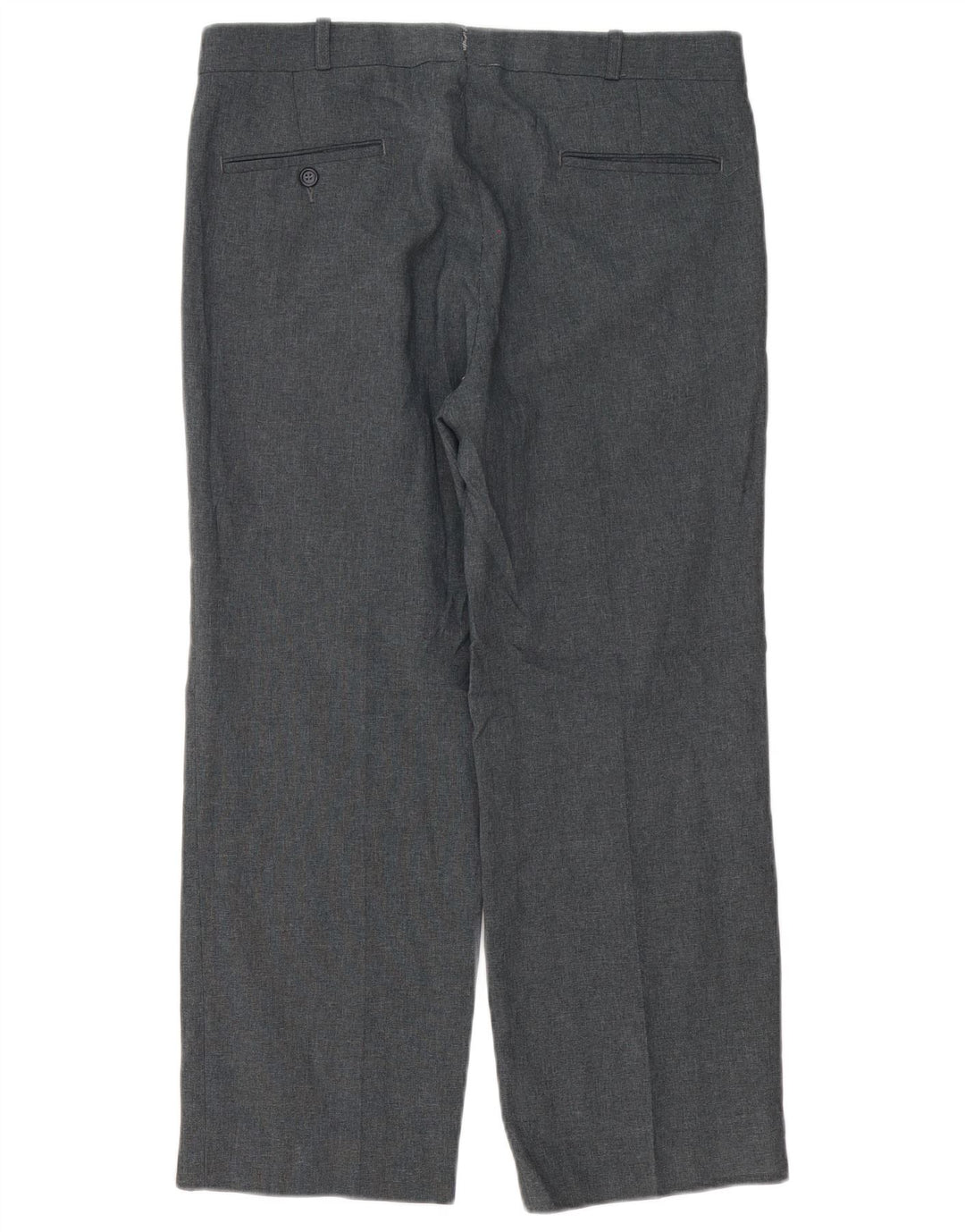 Pantaloni de costum Farah pentru bărbați cu picioare largi L32 L26 poliester gri