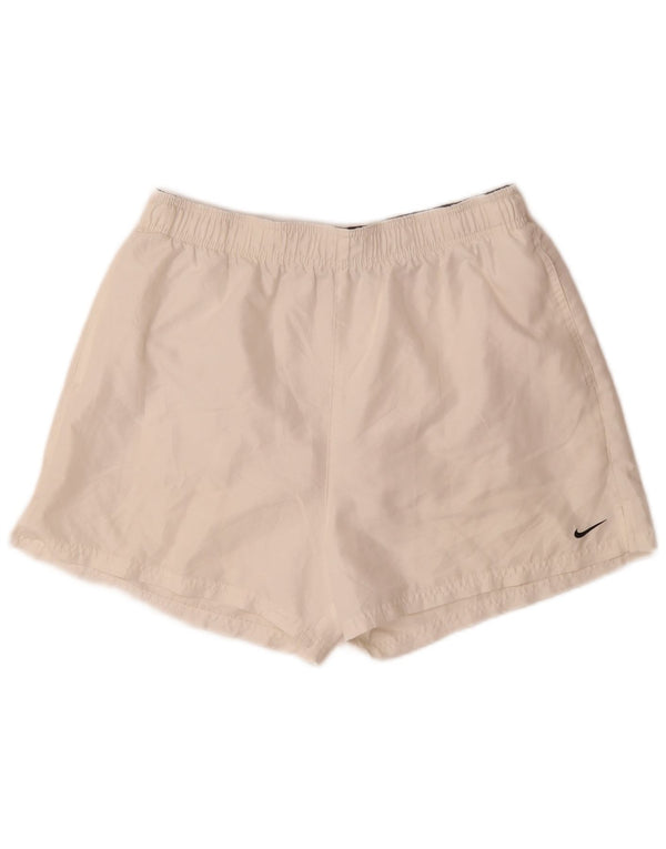 Nike Mens Sport Shorts Large White