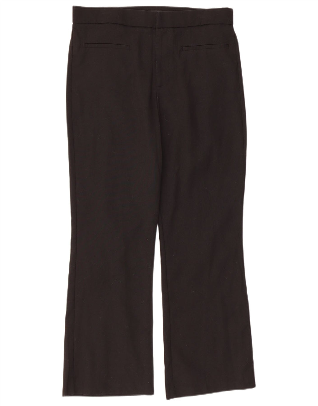 Pantaloni obișnuiți, drepti, obișnuiți, pentru femei Zara, L32 L26 Negri