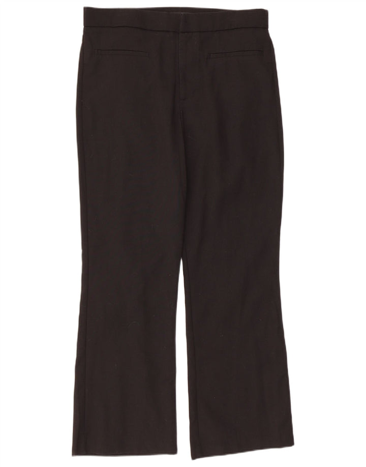 Pantaloni obișnuiți, drepti, obișnuiți, pentru femei Zara, L32 L26 Negri