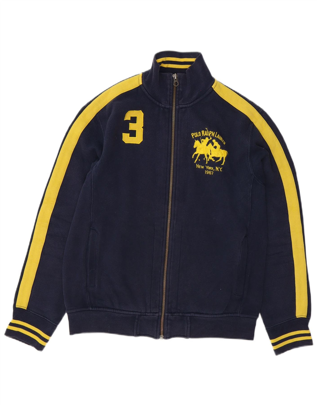 Jachetă de trening pentru bărbați Polo Ralph Lauren, albastru bleumarin mediu