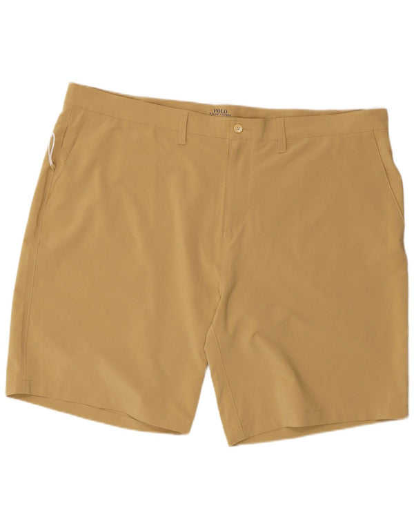 Pantaloni scurți chino Polo Ralph Lauren pentru bărbați W42 2XL poliester bej