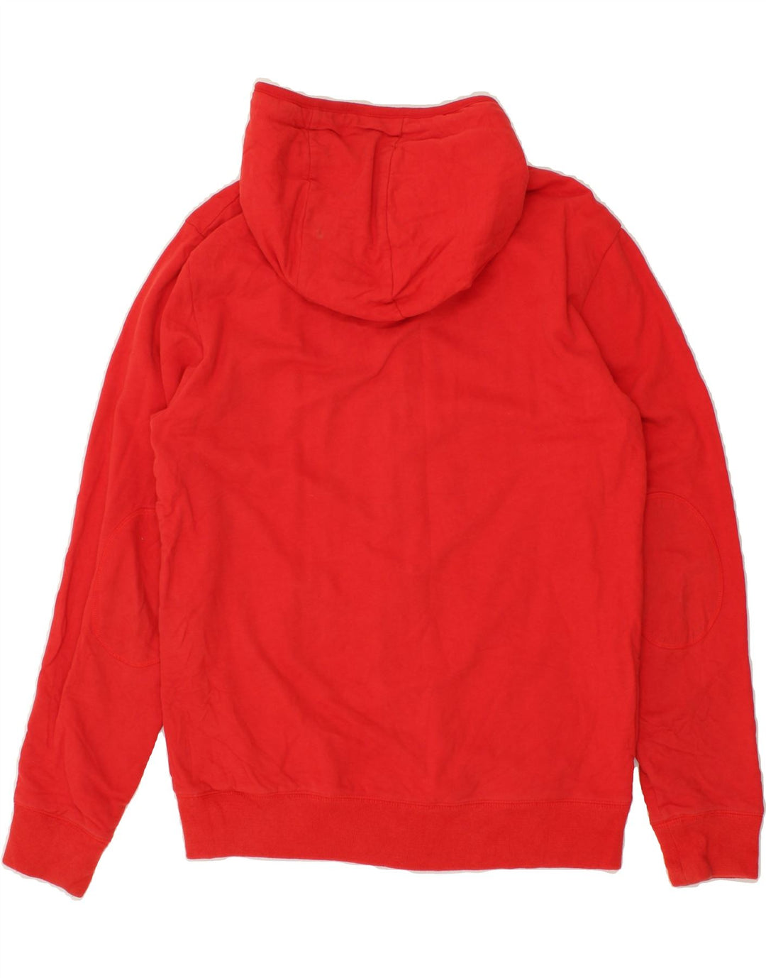 CREW CLOTHING Mens Zip Hoodie Sweater Medium Red Cotton Vintage Crew Clothing and Second-Hand Crew Clothing from Messina Hembry 
