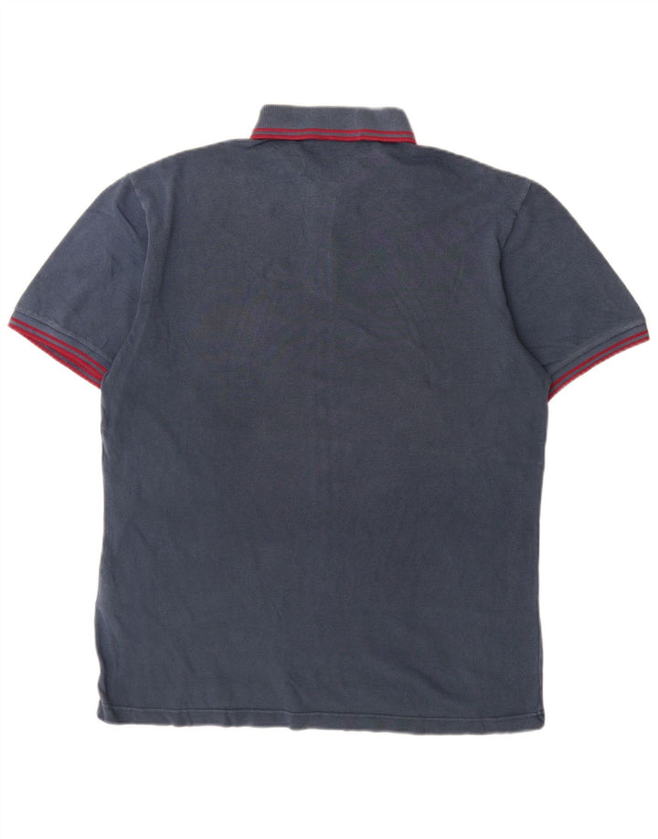 Cămașă polo Fred Perry pentru bărbați, mare, albastru bleumarin, bumbac