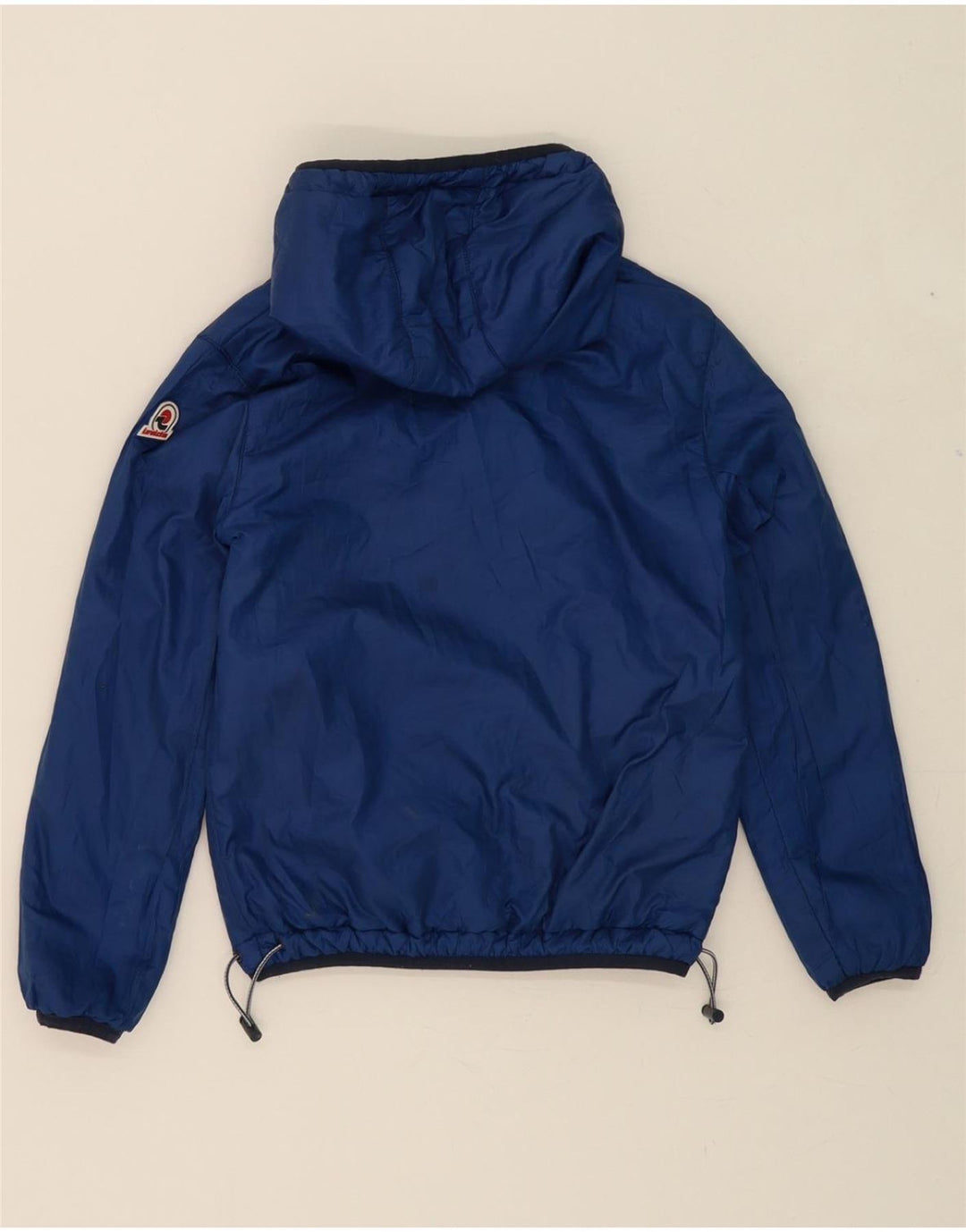 INVICTA Boys Hooded Reversible Jacket 9-10 Years Navy Blue Polyester Vintage Invicta and Second-Hand Invicta from Messina Hembry 