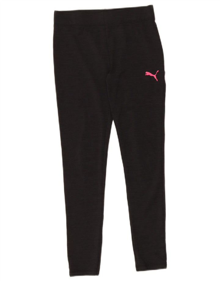 Leggings Puma Fete 10-11 Ani Poliester Negru Mediu