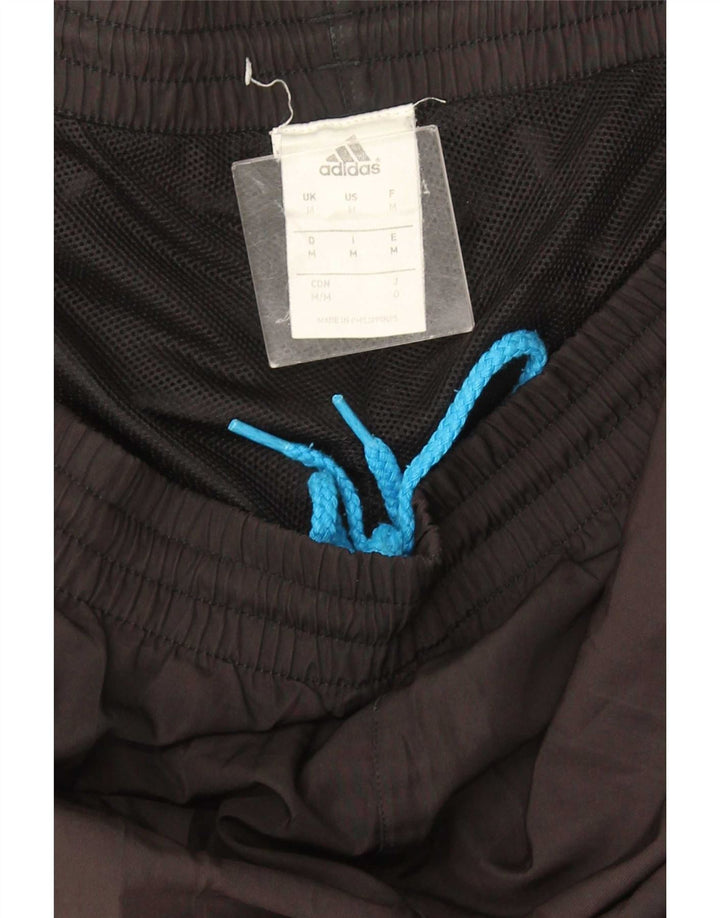 Pantaloni de trening Adidas pentru bărbați, medii, negru, color block