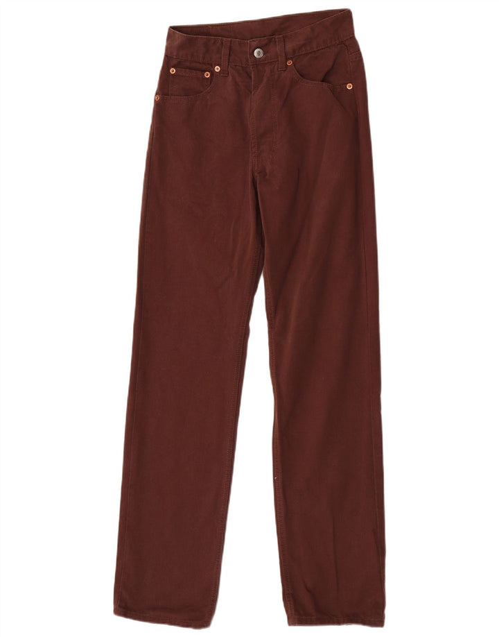 Blugi drepti 501 pentru femei Levi's W29 L32 bumbac maro