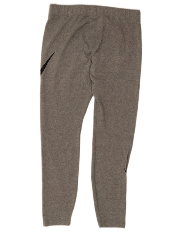 Leggings grafic Nike pentru femei UK 18 XL, bumbac cu pete gri