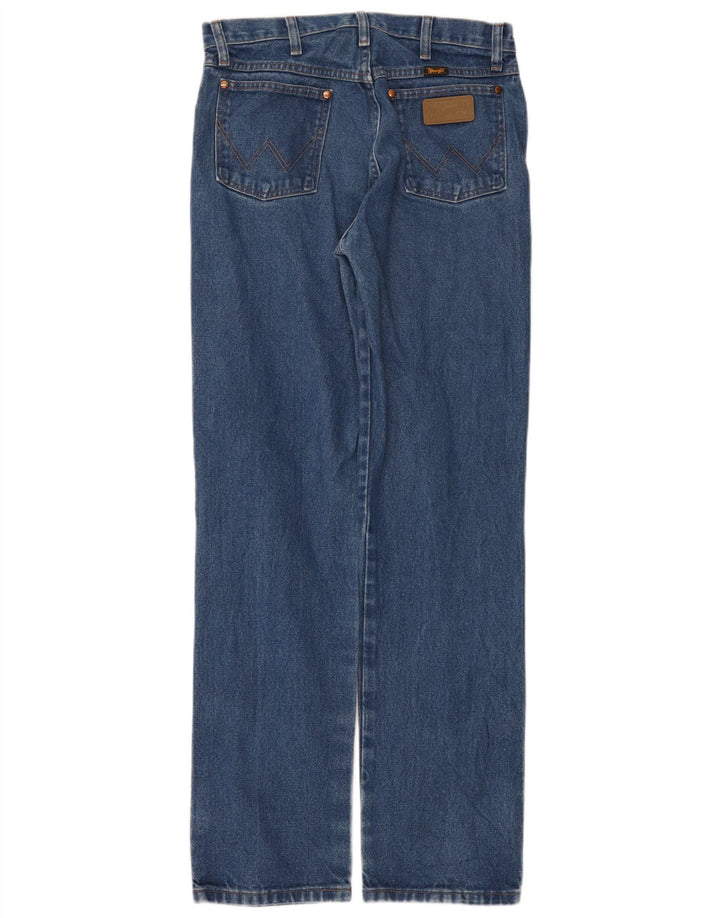Blugi drepti pentru bărbați Wrangler W32 L34 Bumbac albastru
