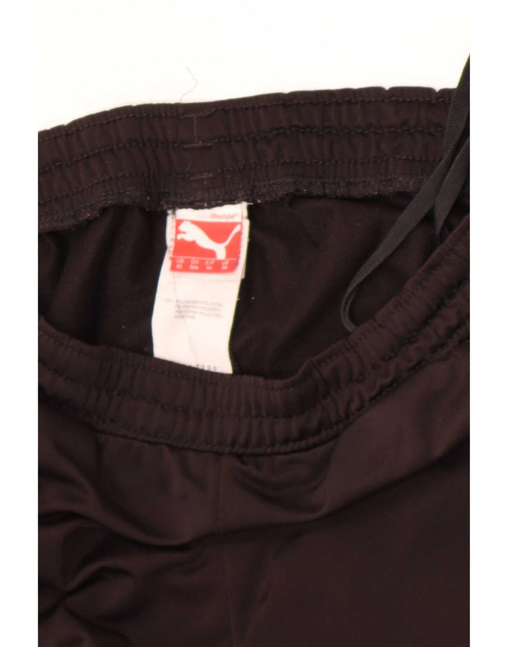 Pantaloni de trening Puma pentru baieti 15-16 ani poliester negru