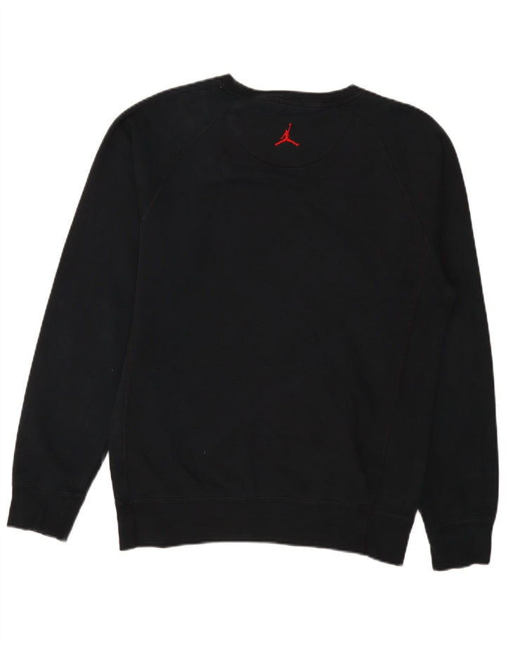 Hanorac grafic pentru bărbați Jordan Jumper mic, negru, bumbac