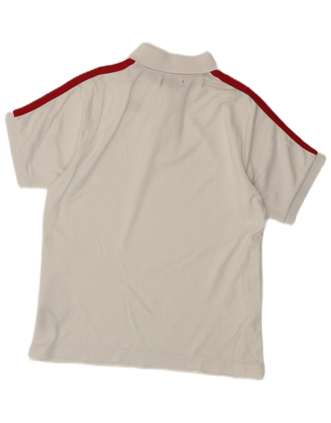 Cămașă polo pentru bărbați Kappa, bumbac color bloc alb, mic