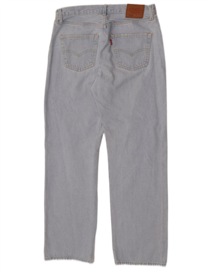 Blugi drepti pentru bărbați Levi's 501 W29 L30 Bumbac albastru