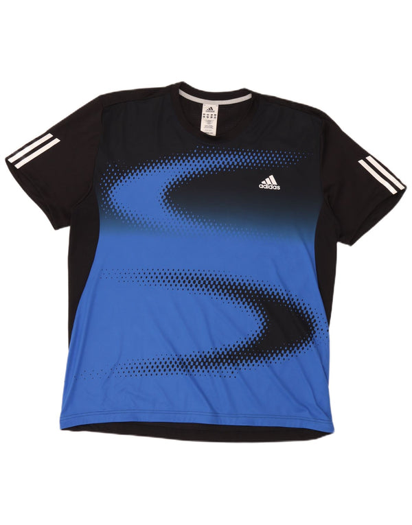 Tricou Adidas Clima 365 pentru bărbați Top 2XL Negru Poliester color bloc