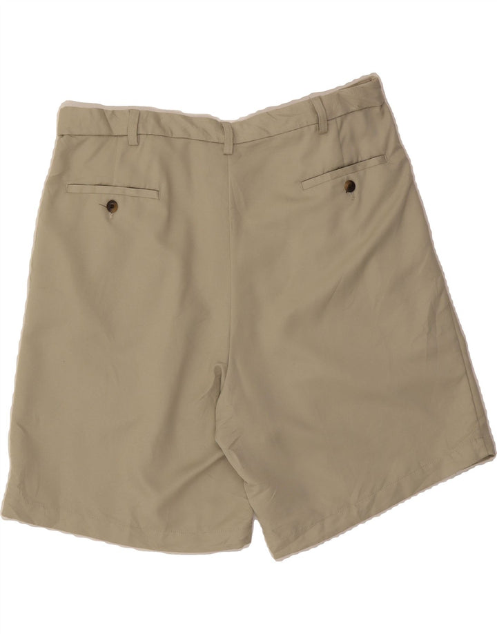 HAGGAR Mens Pegged Chino Shorts W38 XL Beige Vintage Haggar and Second-Hand Haggar from Messina Hembry 
