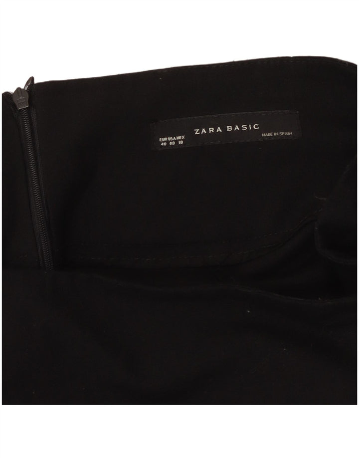 Fusta Creion Femei Zara EU 40 Medium W30 Negru