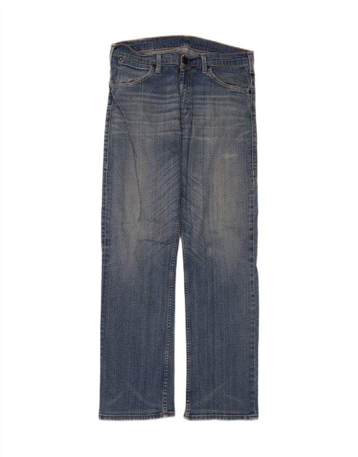 Blugi drepti pentru bărbați Levi's W32 L32 Bumbac albastru