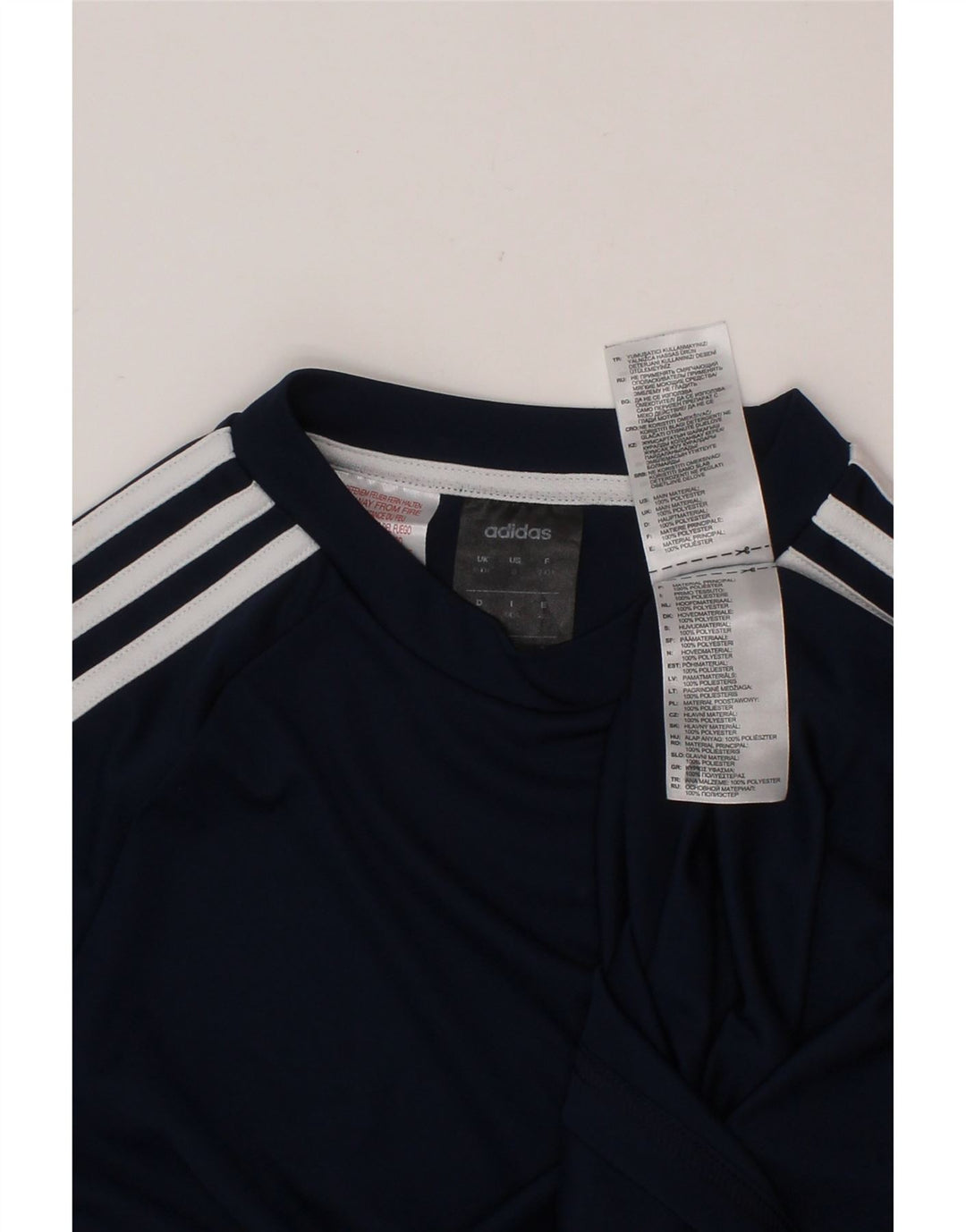 Tricou Climalite ADIDAS pentru băieți Top 9-10 ani poliester bleumarin
