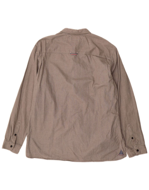 Cămașă pentru bărbați Tommy Hilfiger, XL, gri bumbac