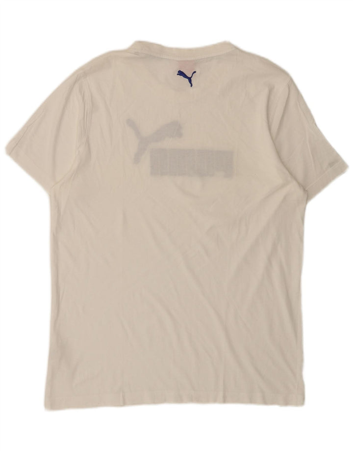 Tricou grafic Puma pentru bărbați Top Large White