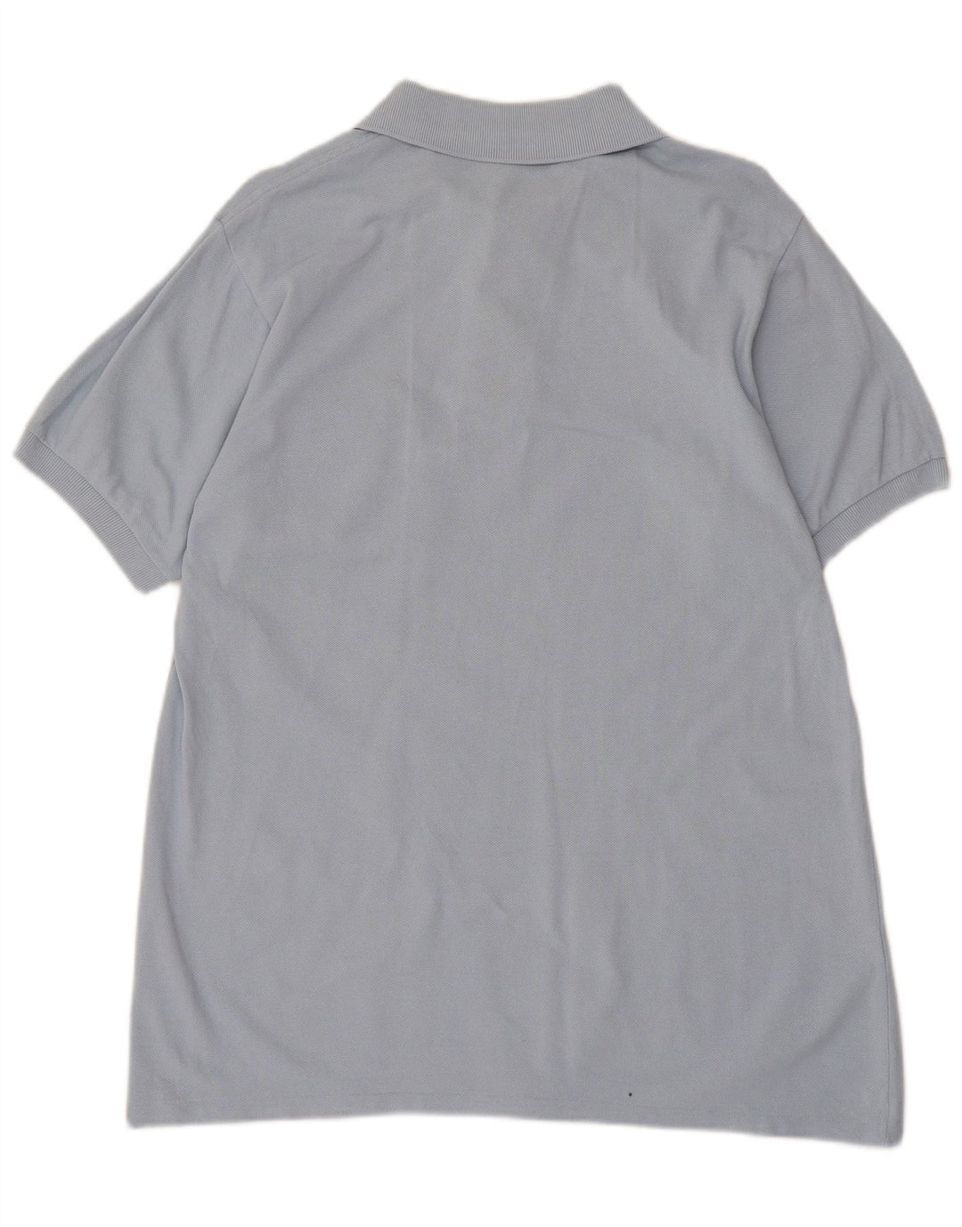 Tricou polo Lacoste pentru bărbați, mărimea 4, bumbac albastru mediu