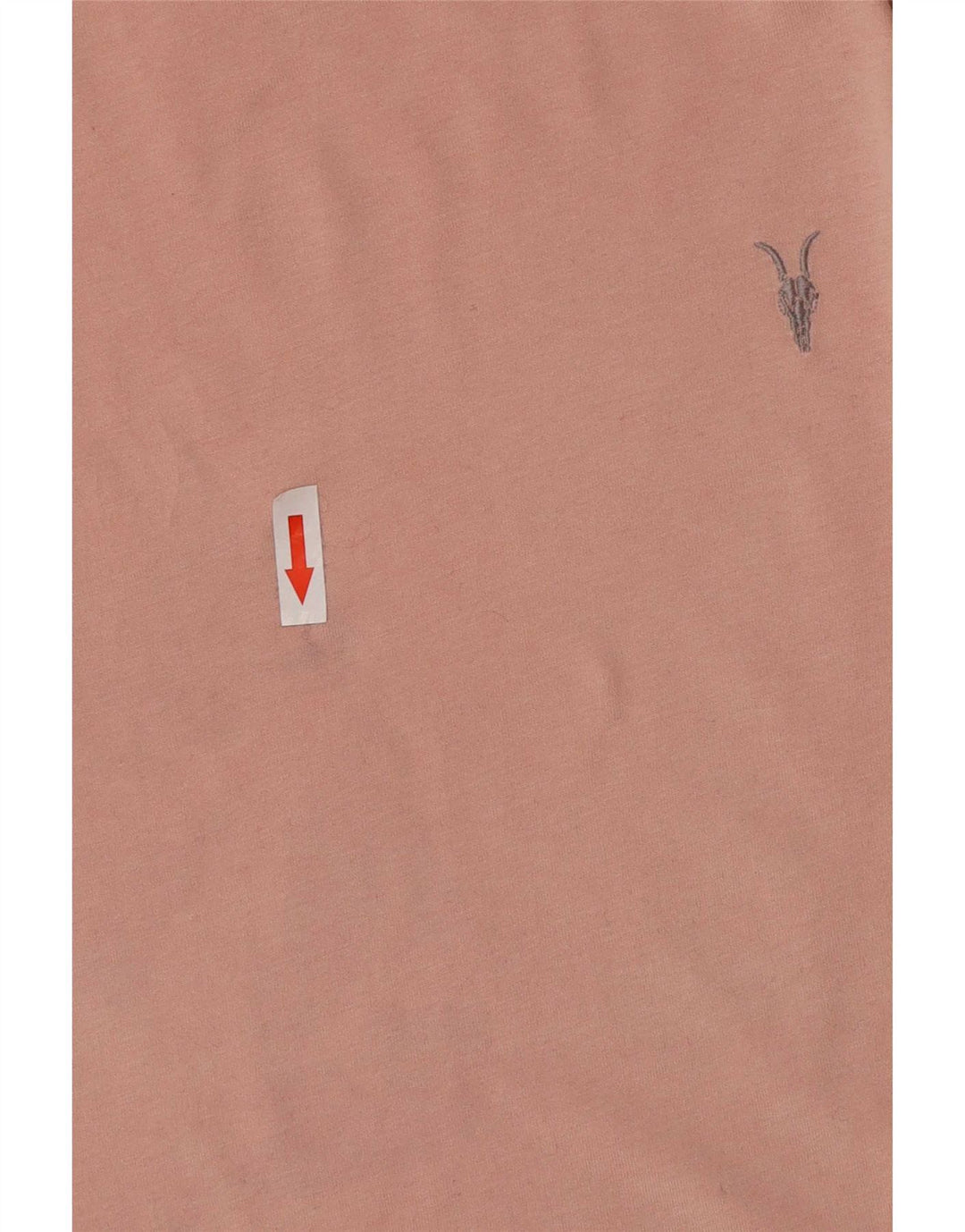 Tricou All Saints pentru bărbați, cu croiala normală, top, bumbac, roz mediu