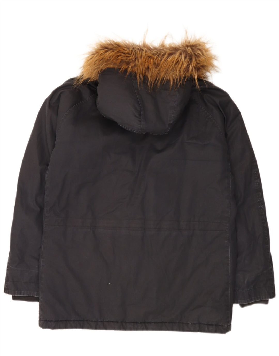 Jachetă parka cu glugă pentru bărbați Woolrich UK 40 mare, albastru bleumarin, bumbac