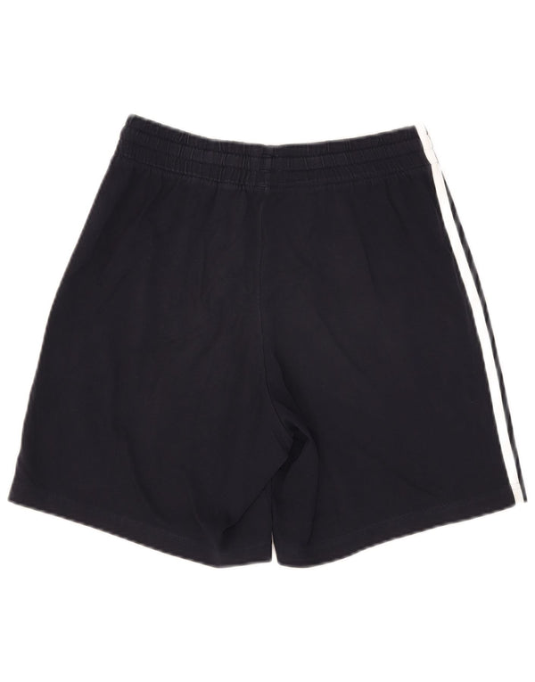 Pantaloni scurți sport pentru bărbați Adidas, mici, albastru, bumbac