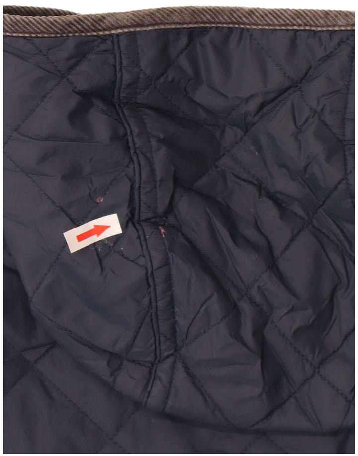 Jachetă matlasată cu glugă Jack Wills pentru femei UK 8, nailon, albastru bleumarin mic