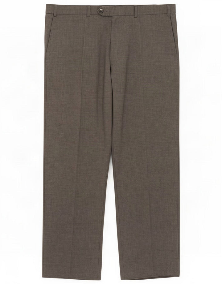 Marks & Spencer Pantaloni de costum drept bărbați W38 L29 Gri Poliester